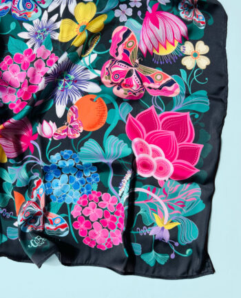 Pañuelo Pasionaria Black